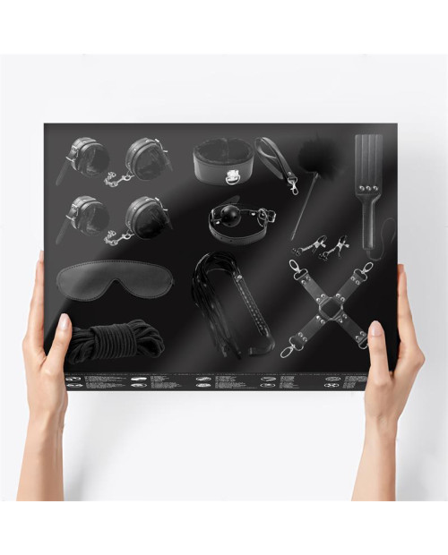 Bondage Set 11 Pieces Black