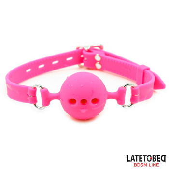  Breathable Silicone Ball Gag M - 4.5 cm