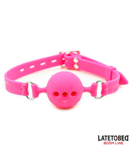  Breathable Silicone Ball Gag M - 4.5 cm