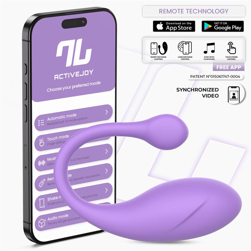  Bulby Egg Vibrator with App Lavander