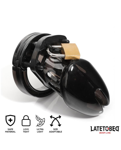  Chastity Penis Cage Short Black