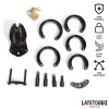  Chastity Penis Cage Short Black