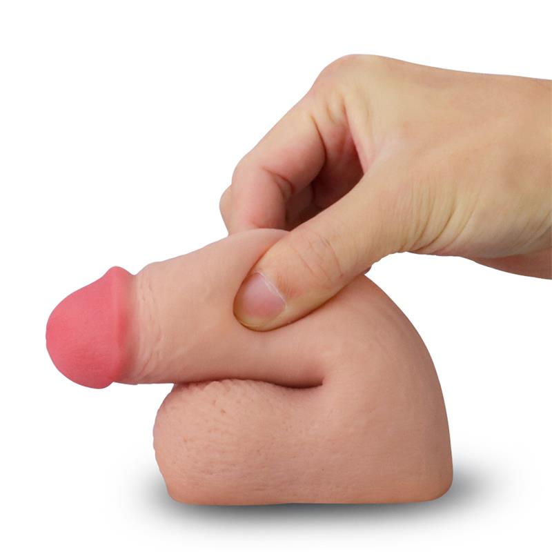 Dildo Limpy 100% Flexible 5" Flesh