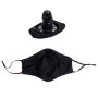  Face Mask with Detachable Dildo
