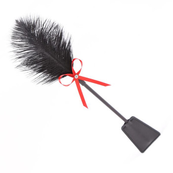  Feather Tickler and Paddle 36 cm Red/Black