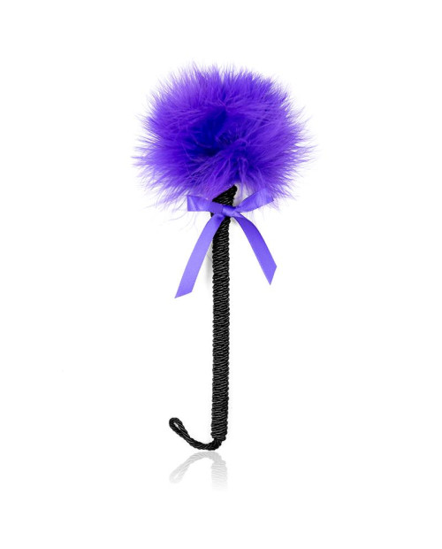  Feather Tickler with Bow 25 cm Purple