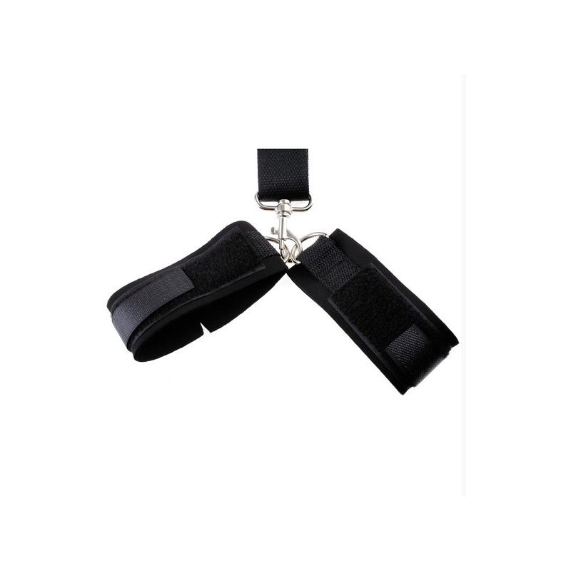  Gag Ball with Hand Cuff Black
