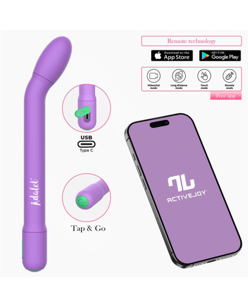  Gently G-Point Vibrator with APP Lavender