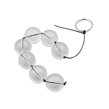  Glass Anal Beads 4 Sizes - Select size: : S