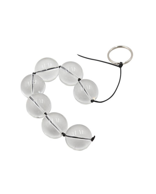  Glass Anal Beads 4 Sizes - Select size: : S