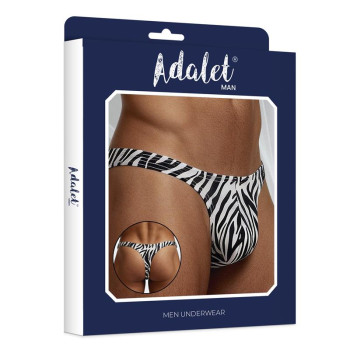 Jake Thong Low-Rise Zebra