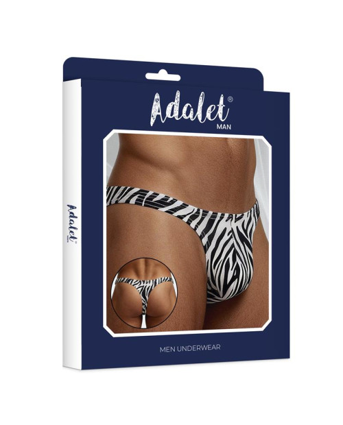 Jake Thong Low-Rise Zebra