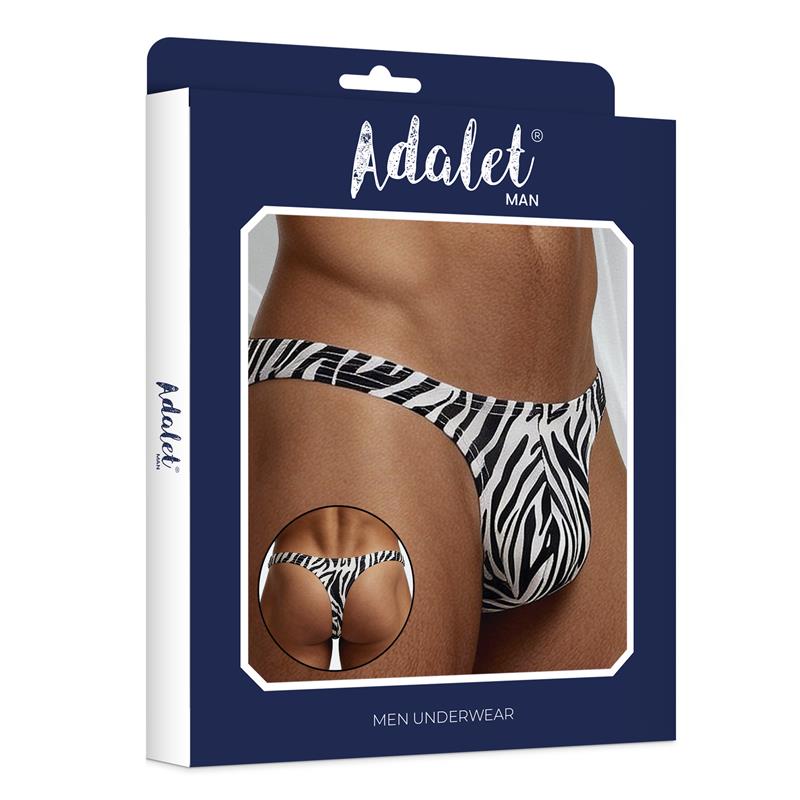 Jake Thong Low-Rise Zebra