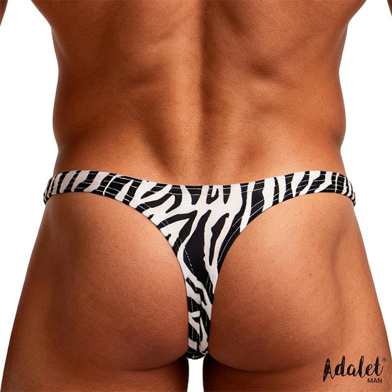 Jake Thong Low-Rise Zebra