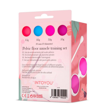  Kit 4 Kegel Balls Silicone