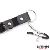  Leg Bondage Strap with Clitoris Clamps