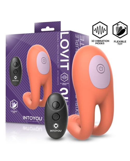 Lovit Vibrating Couple Toy Flexible with Remote Control