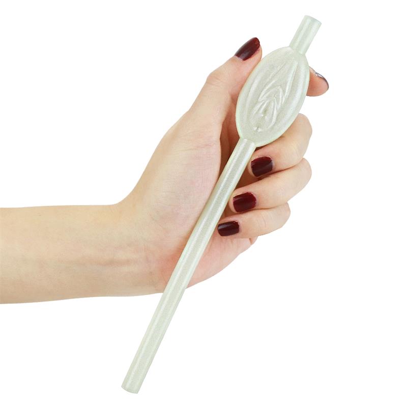 Glow in the dark Vagina Straws Pack of 9