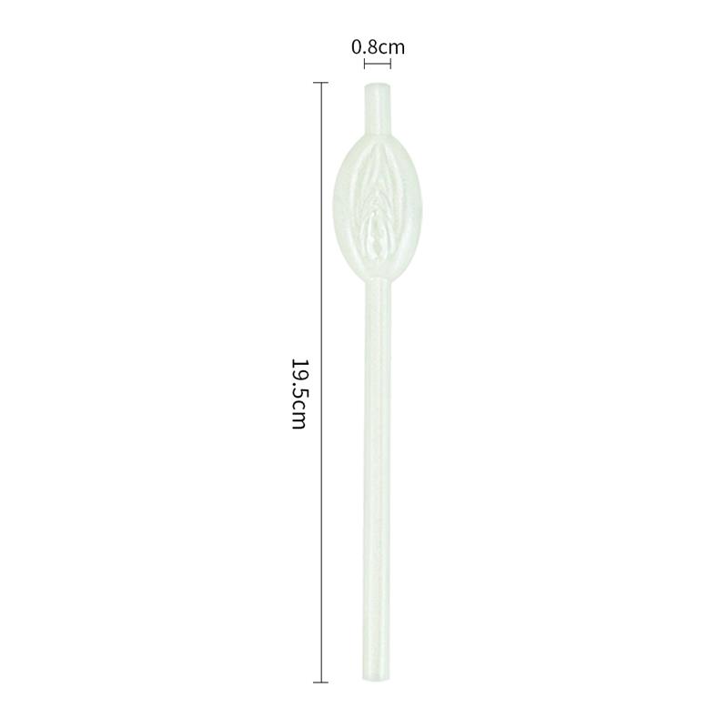 Glow in the dark Vagina Straws Pack of 9