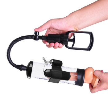  Manual Penis Pump with Vibration Attachment PSX06