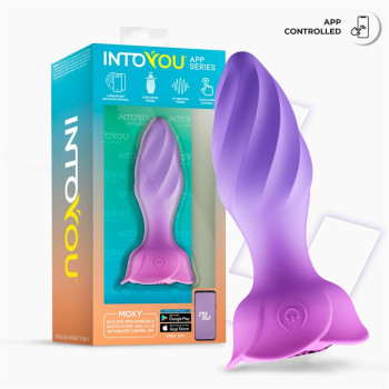  Moxy Butt Plug with Rotation 360º with App