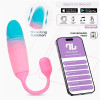 NexEgg Motion Vibrating Egg with Thrusting App Pink/Turquoise