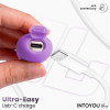 NexEgg Vibrating Egg Double Silicone Layer App Lilac/Pistachio