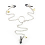  Nipple Clamps and Clit Clamps with Chain Metal