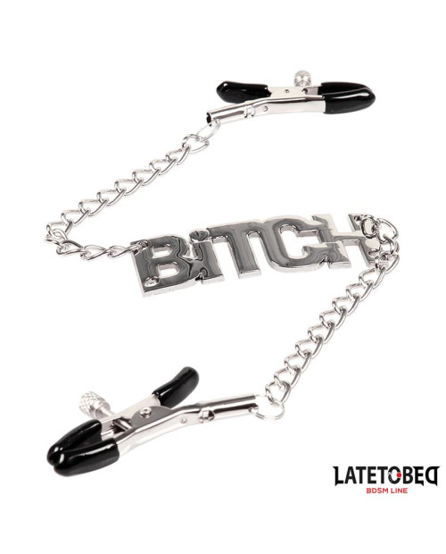  Nipple Clamps with Bitch