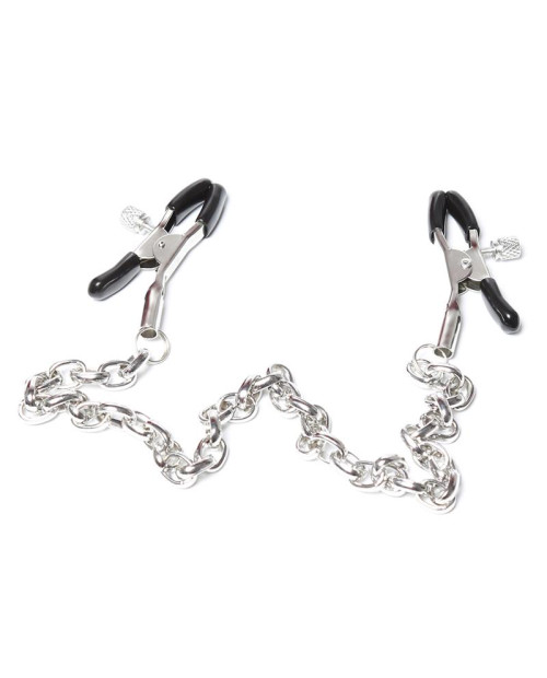  Nipple Clamps with Chain Metal