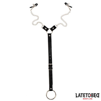  Nipple Clamps With Penis Ring