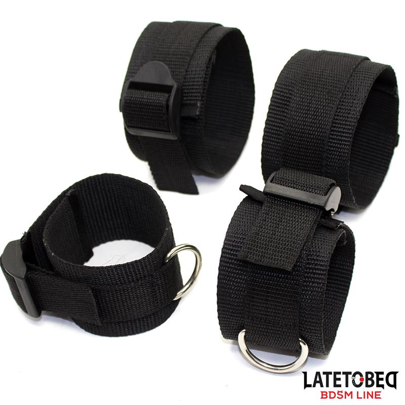  Nylon Bed Bondage Restraints System (without hook)