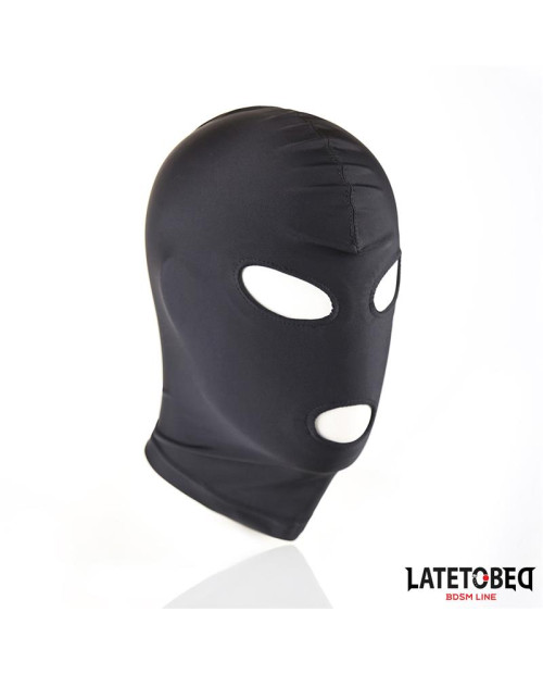  Open Mouth and Eyes Hood Black