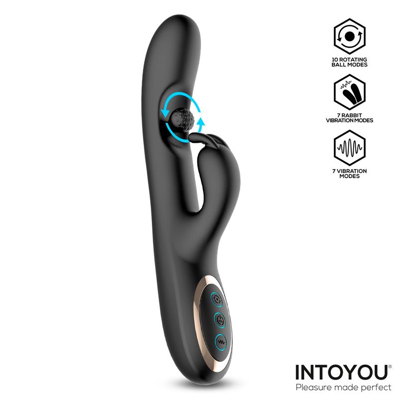 Patty Vibrator with Rotating Ball