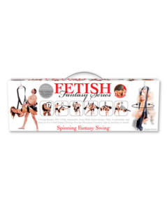 Fetish Fantasy Series Spinning Fantasy Swing - Black