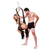Fetish Fantasy Series Spinning Fantasy Swing - Black