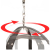 Fetish Fantasy Series Spinning Fantasy Swing - Black