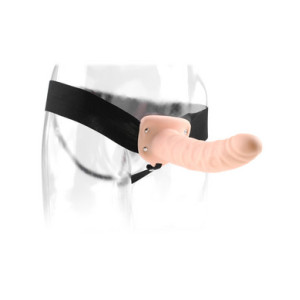 Fetish Fantasy Series 8" Hollow Strap-On - Flesh