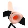 Fetish Fantasy Series 8" Hollow Strap-On - Flesh