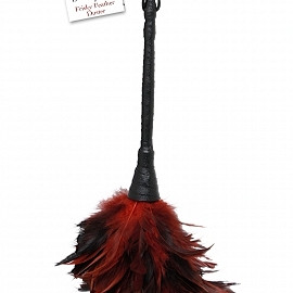 Fetish Fantasy Series Frisky Feather Duster - Red