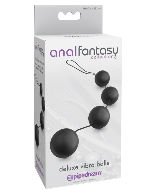 Anal Fantasy Collection Deluxe Vibro Balls black