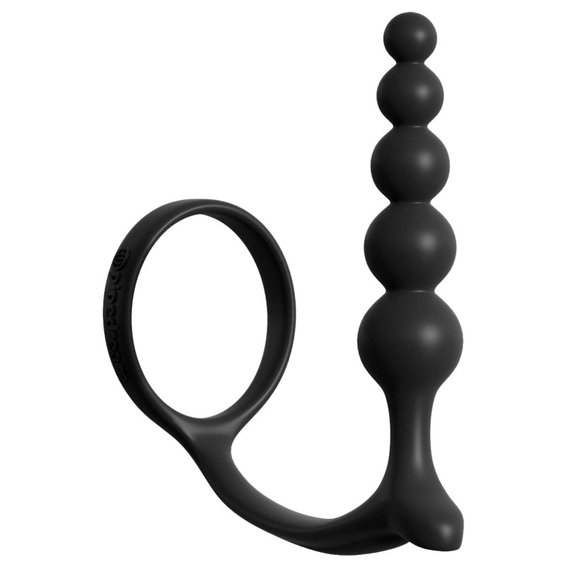Ass-Gasm Cockring Anal Beads