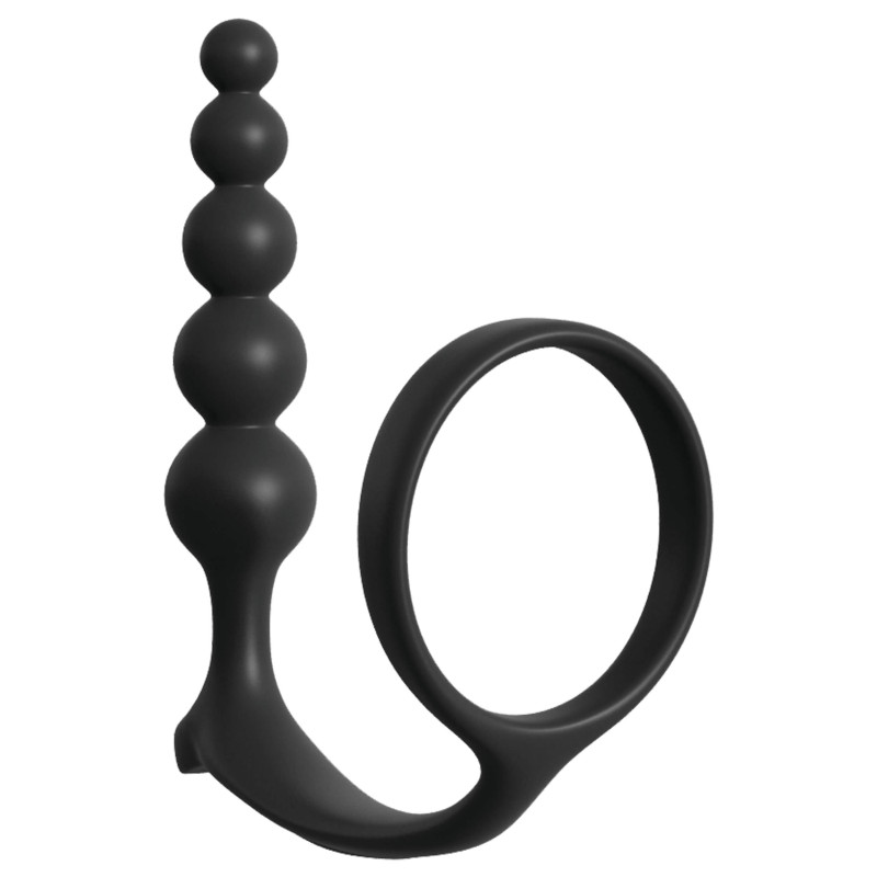 Ass-Gasm Cockring Anal Beads