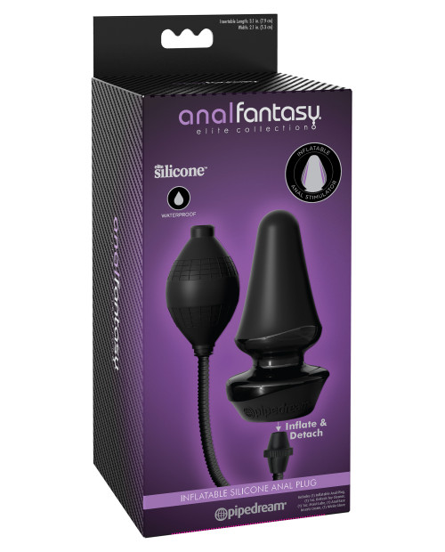 Inflatable Silicone Anal Plug