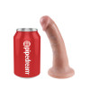 King Cock 6" Cock - Flesh