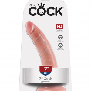 King Cock  7" Cock - Flesh
