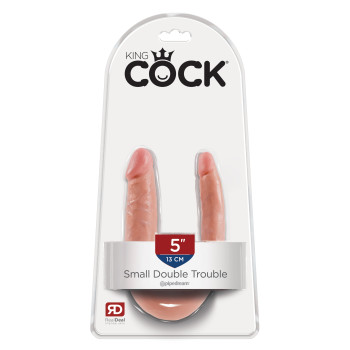 King Cock - U-Shaped Double Trouble Small Flesh