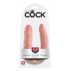 King Cock - U-Shaped Double Trouble Medium Flesh