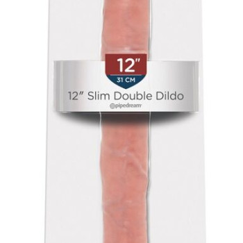 King Cock - Cock 12 Inch Slim Double Flesh