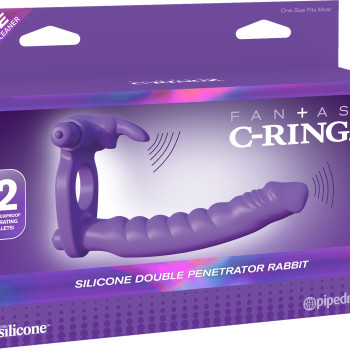 Silicone Double Penetrator Rabbit